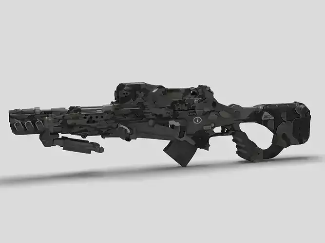 Sci-Fi Gun 03