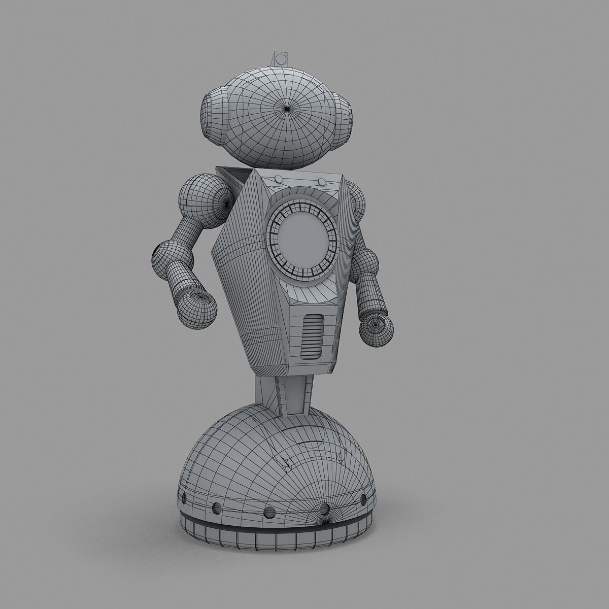 Robot 19 3D model_5
