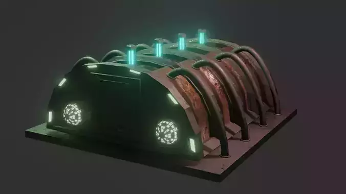 SCI-FI INDSUTRIAL POWER CORE