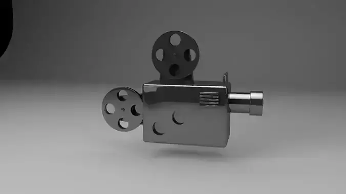 Camera Film 3D icon model