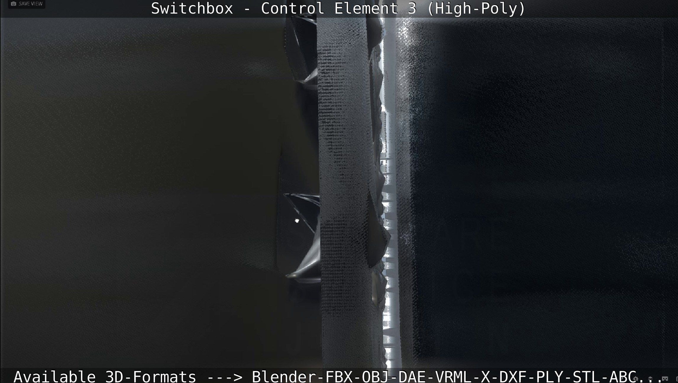 Switchbox - Control Element 3 - High-Poly 3D model_61