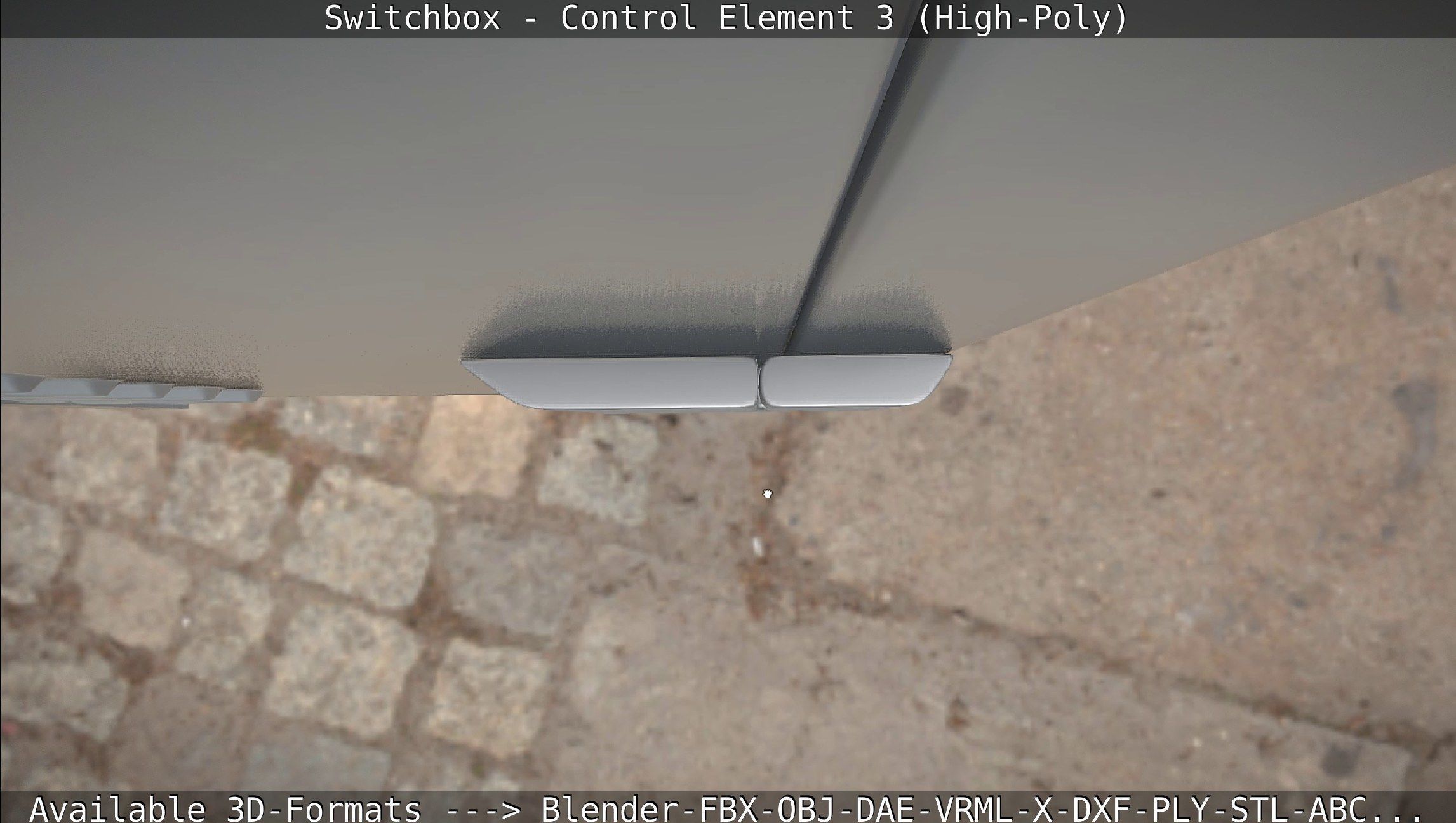 Switchbox - Control Element 3 - High-Poly 3D model_72