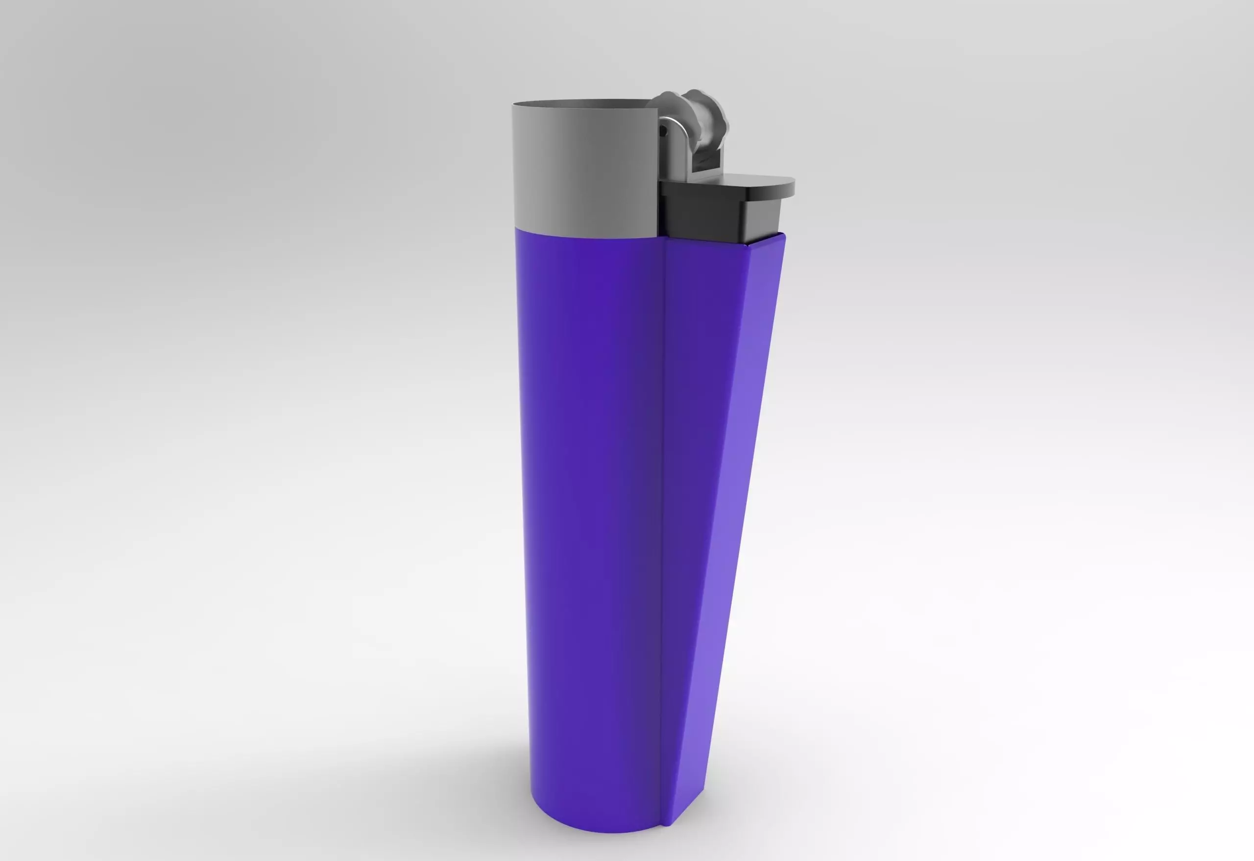 Lighter Clipper Low-poly 3D model