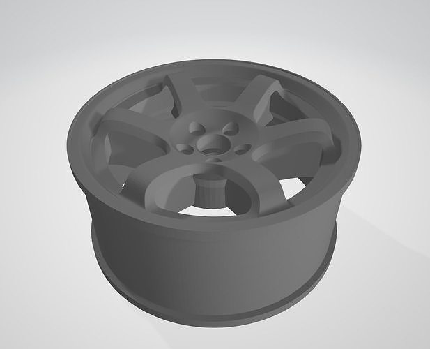SSR wheel for 3d print 3D print model