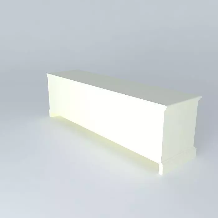 TV closet Free 3D model