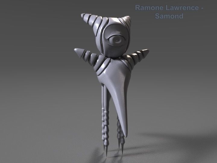 IQ  Robot 3D Model  Free 3D print model_1