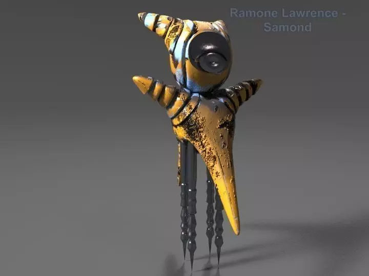 IQ  Robot 3D Model  Free 3D print model_0