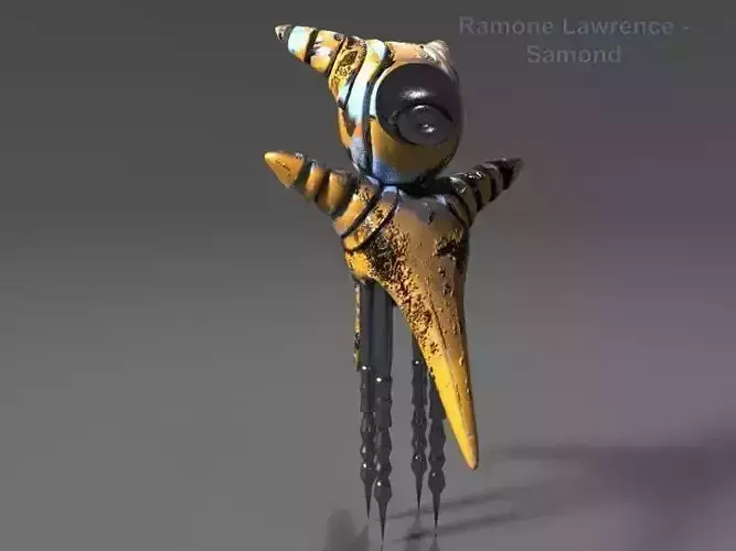 IQ  Robot 3D Model  Free 3D print model