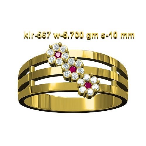 ladies ring 3D model