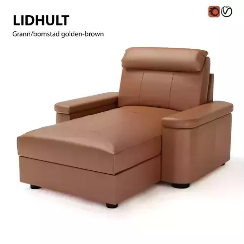 Chaise longueLIDHULT 3D model