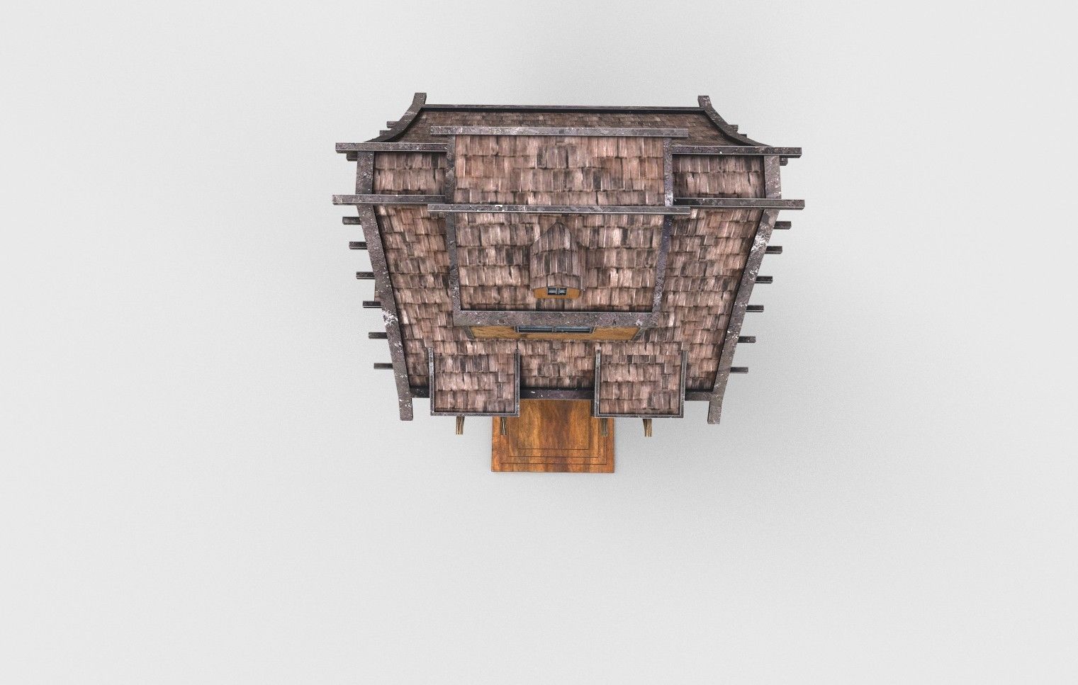  Fantasy Medieval Building 1 Low Poly 3D Model Low-poly 3D model_8