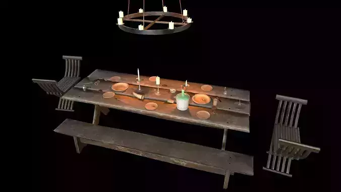 Medieval Interior Dish Asset Pack