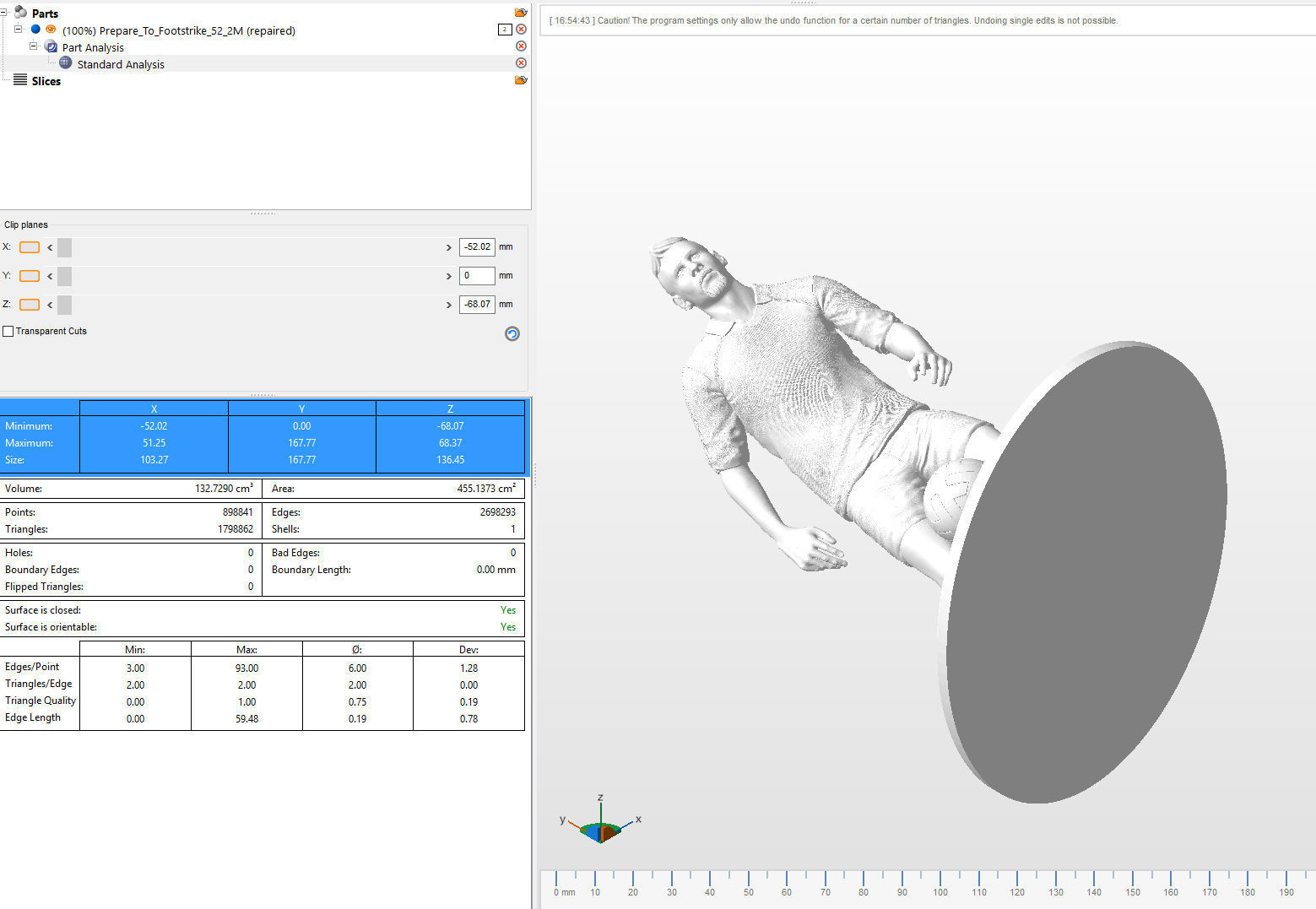 Footballer 03 Prepare To Footstrike 02 Stl 3D print model_5