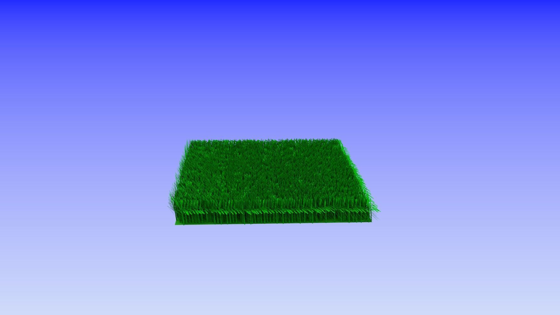 grass model with blender Free 3D model_1