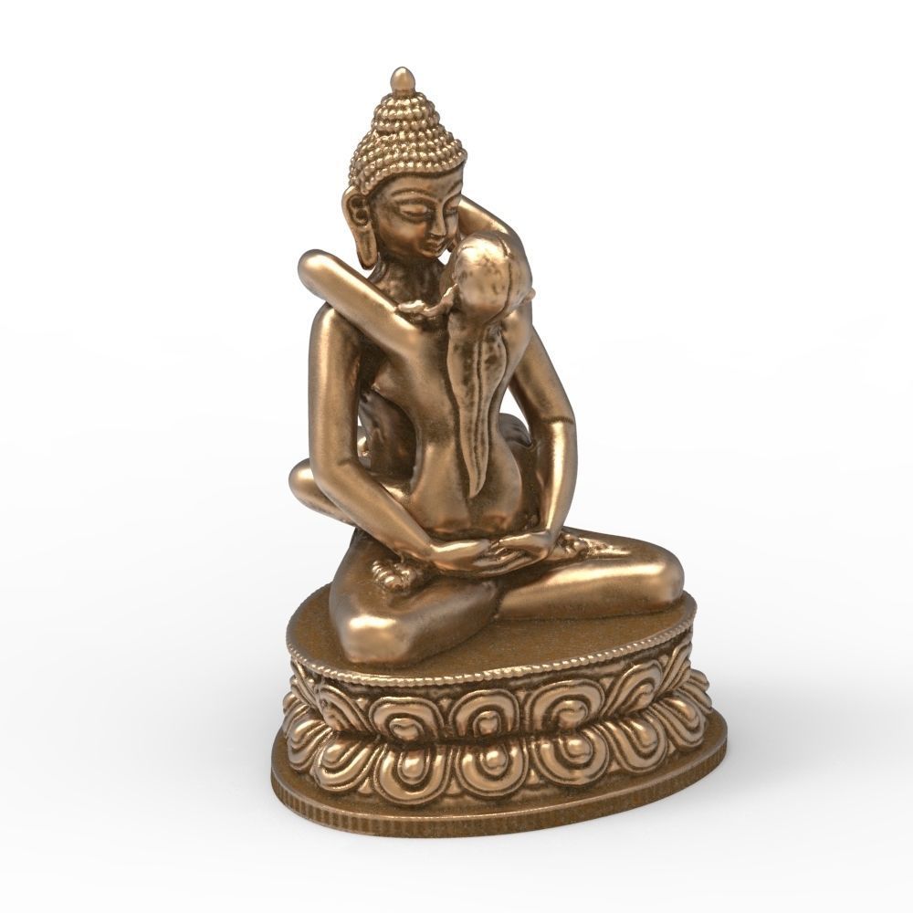 Buddha Samantabhadra 3D print model_10