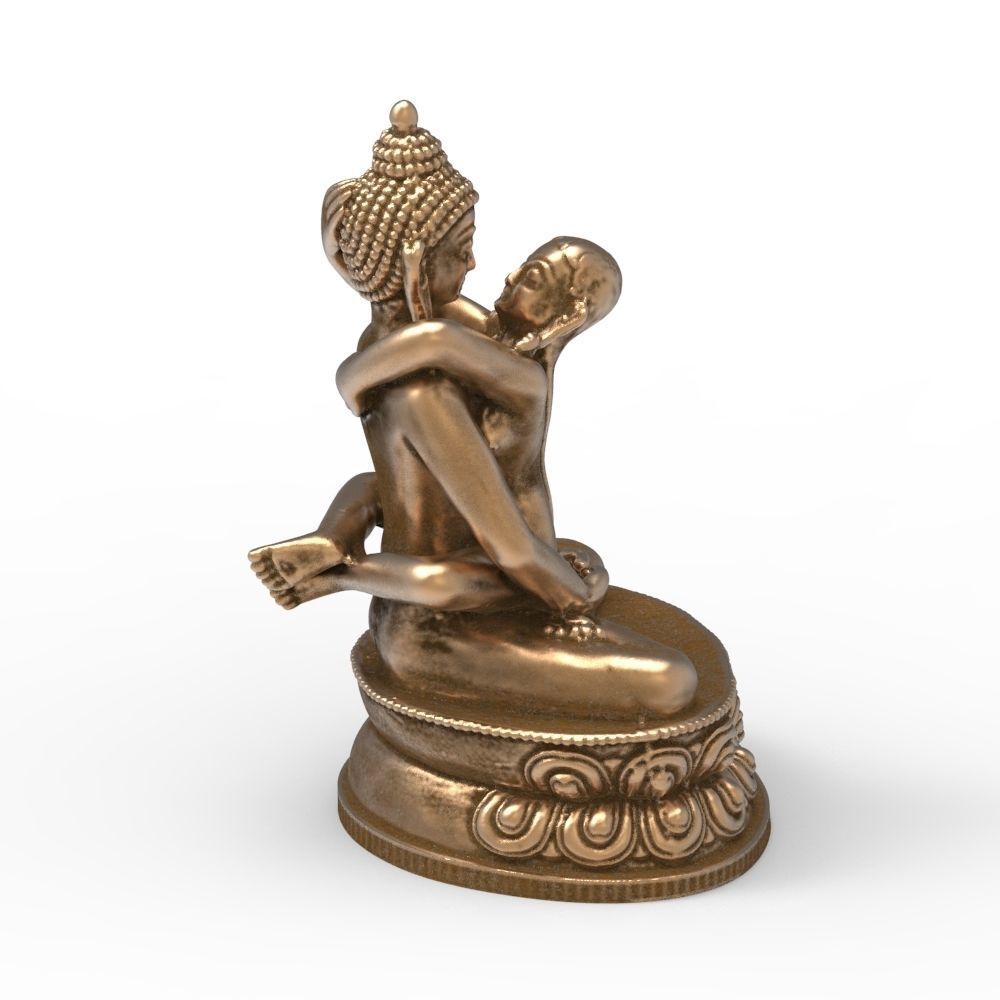 Buddha Samantabhadra 3D print model_8
