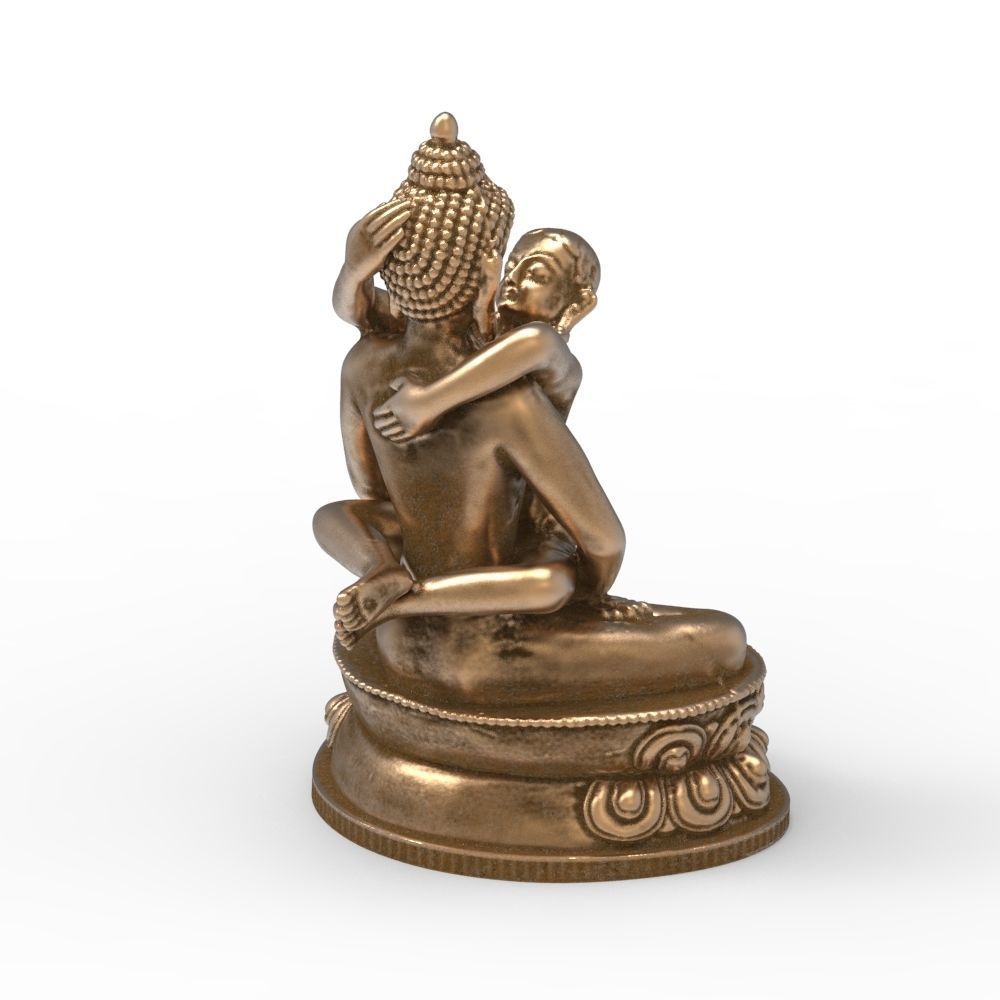 Buddha Samantabhadra 3D print model_7