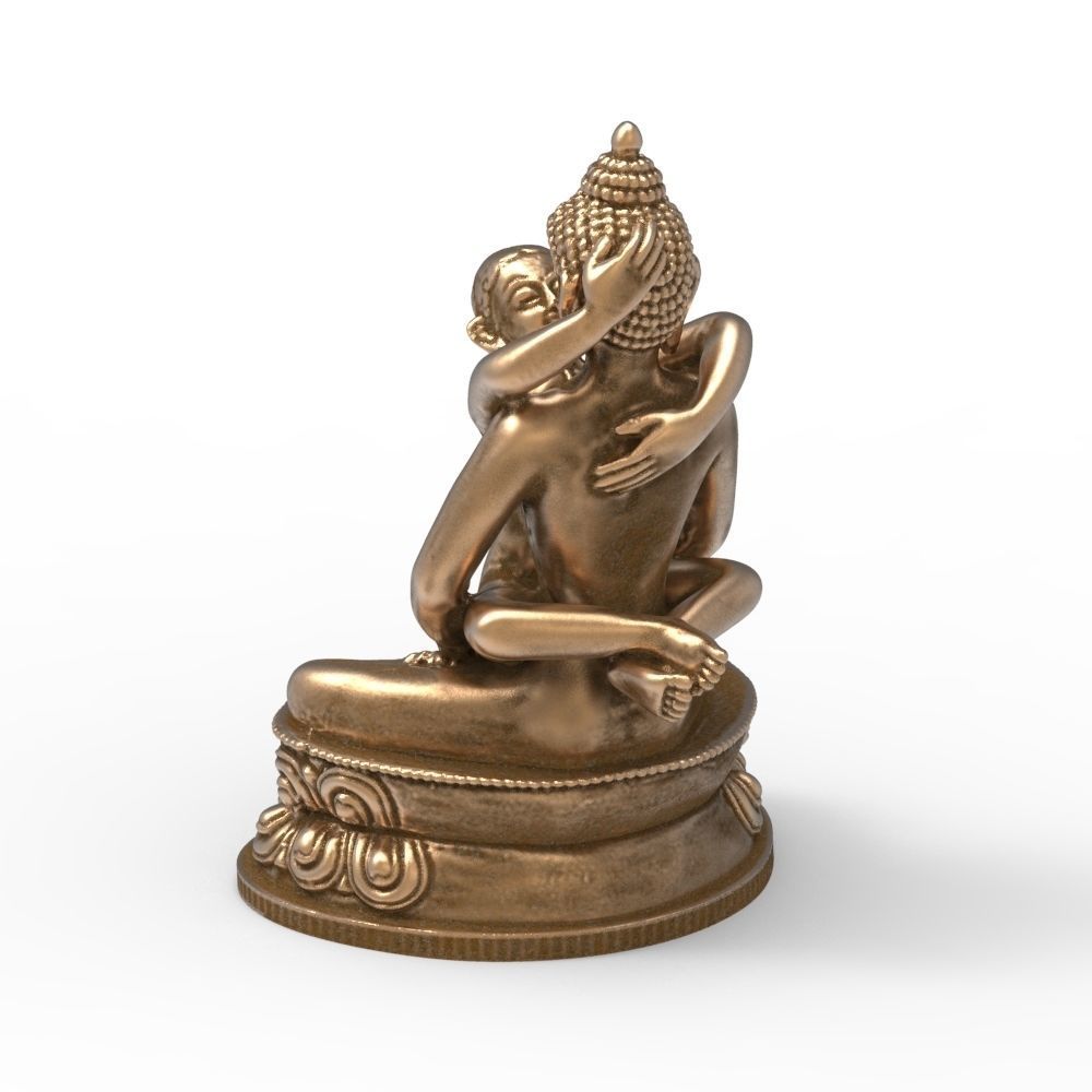 Buddha Samantabhadra 3D print model_5
