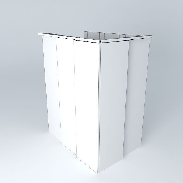 Closet doors Free 3D model_4