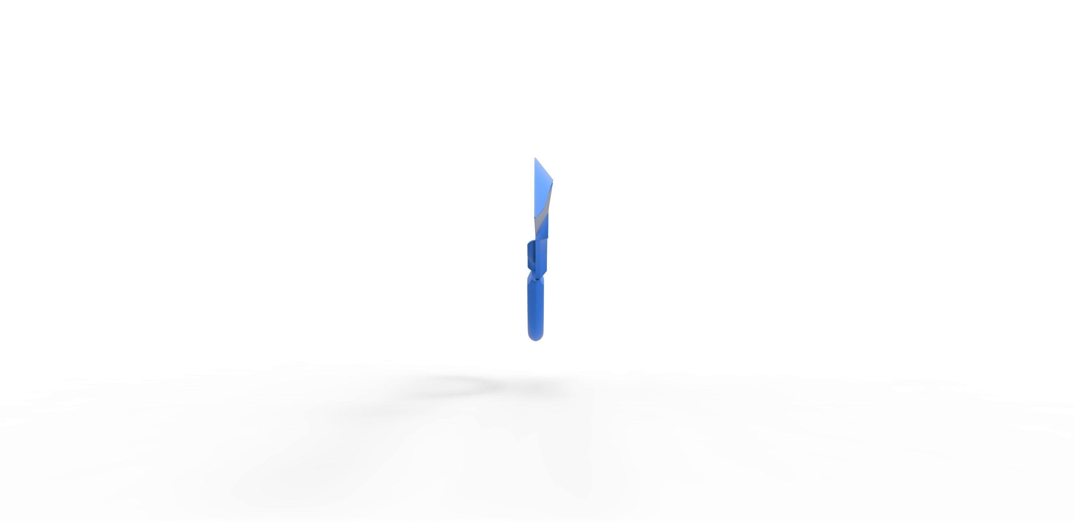 Scissor blade Sword of Ryuko Matoi from Kill La Kill 3D print model_18