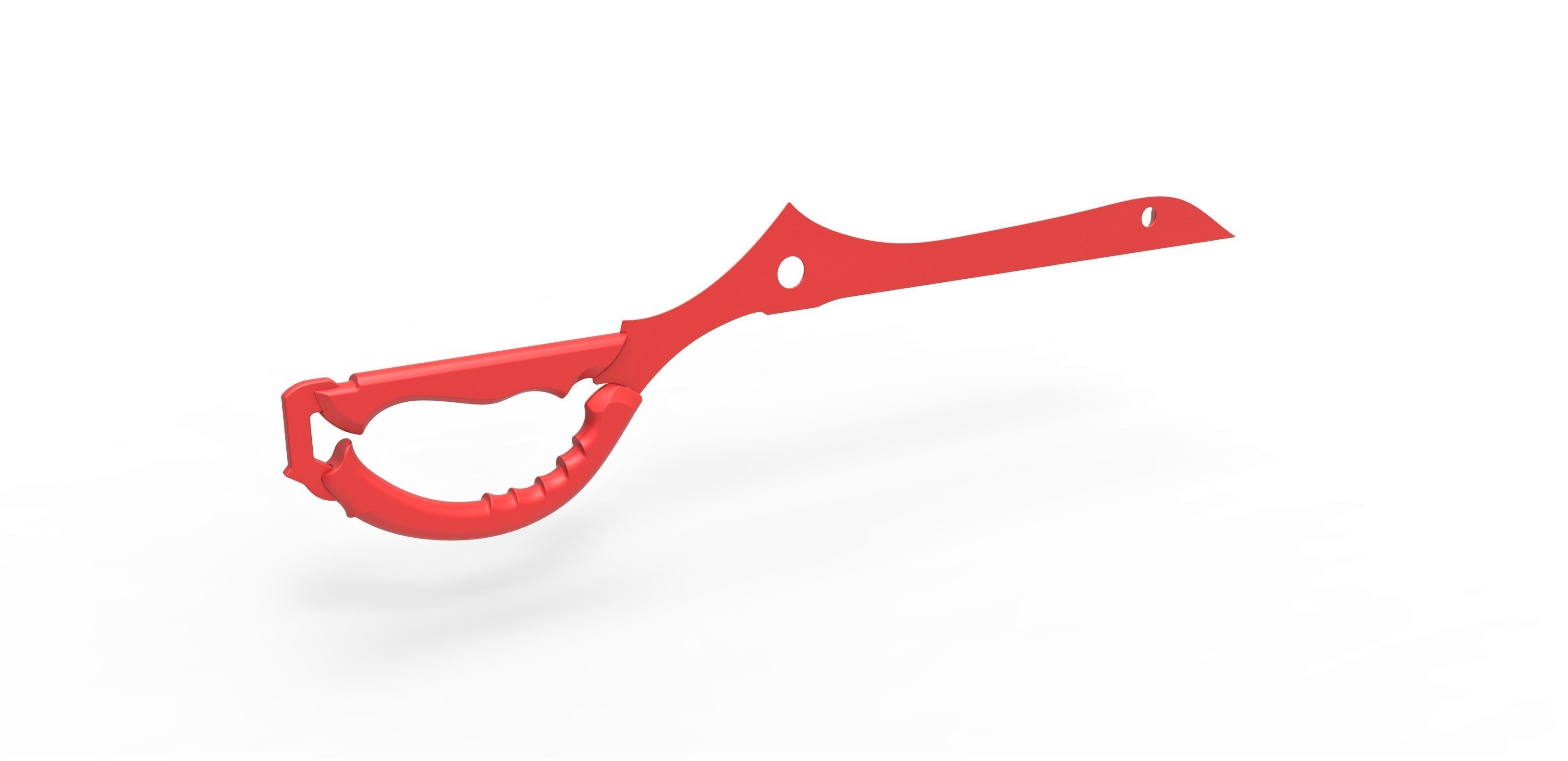 Scissor blade Sword of Ryuko Matoi from Kill La Kill 3D print model_11