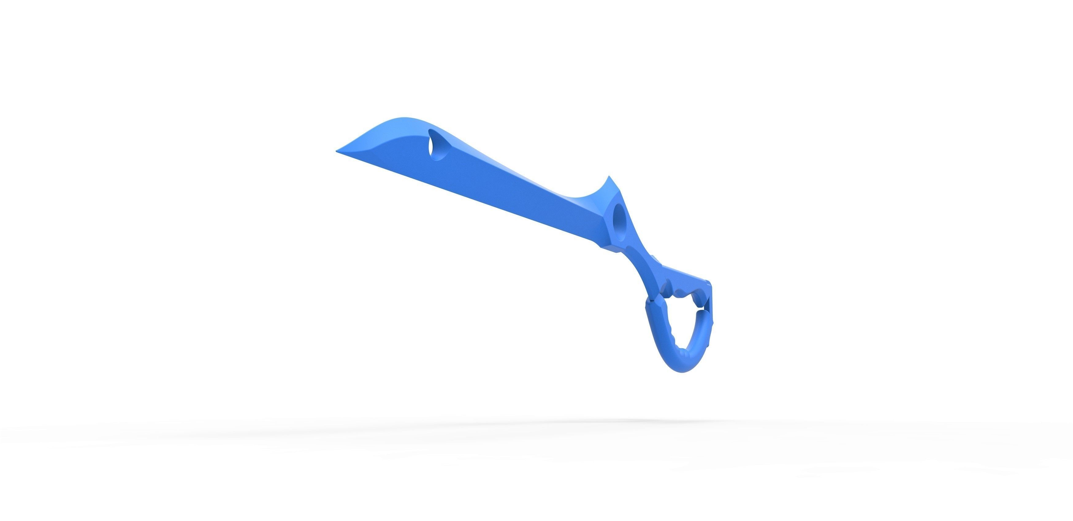 Scissor blade Sword of Ryuko Matoi from Kill La Kill 3D print model_17