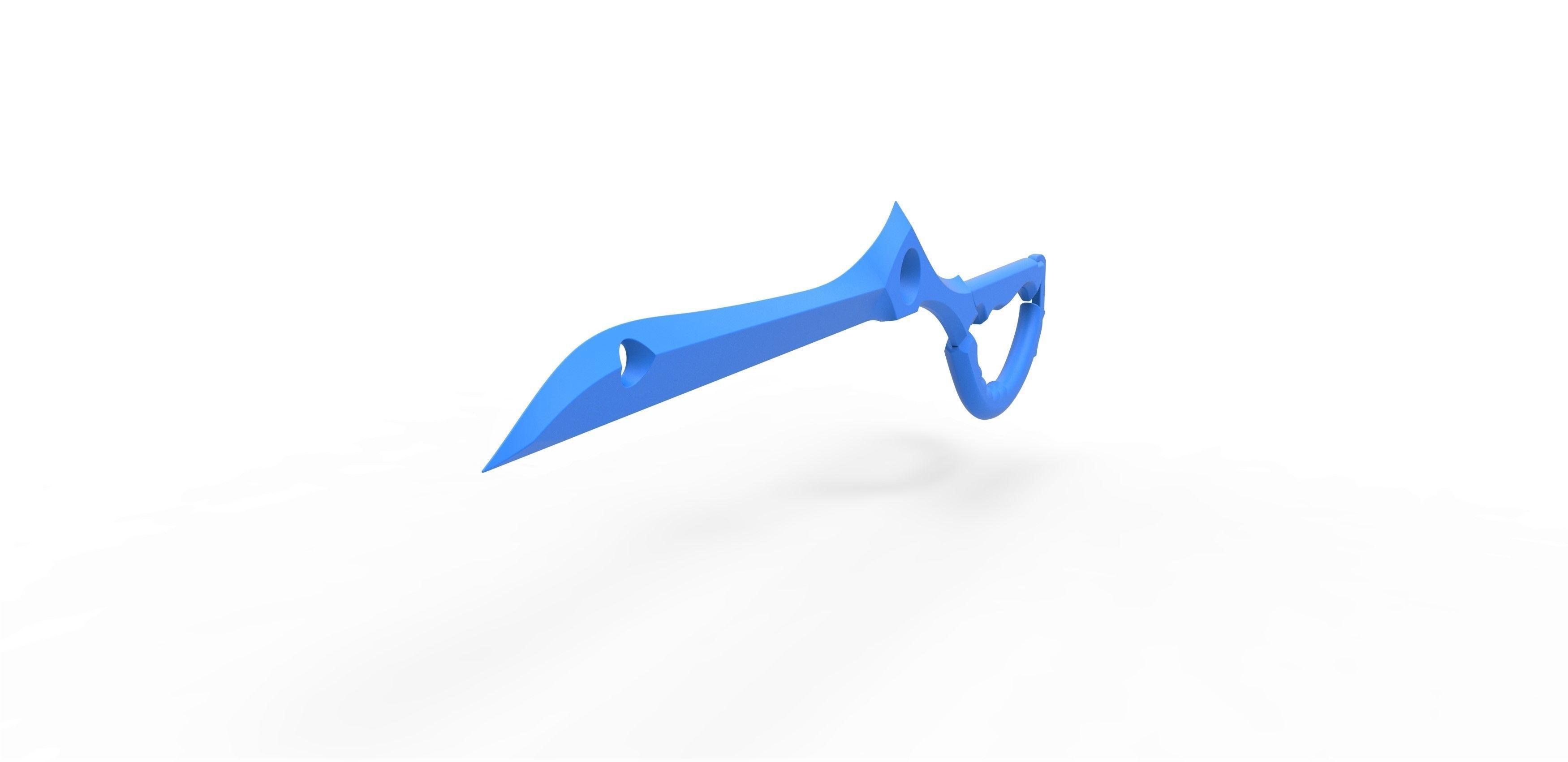 Scissor blade Sword of Ryuko Matoi from Kill La Kill 3D print model_16