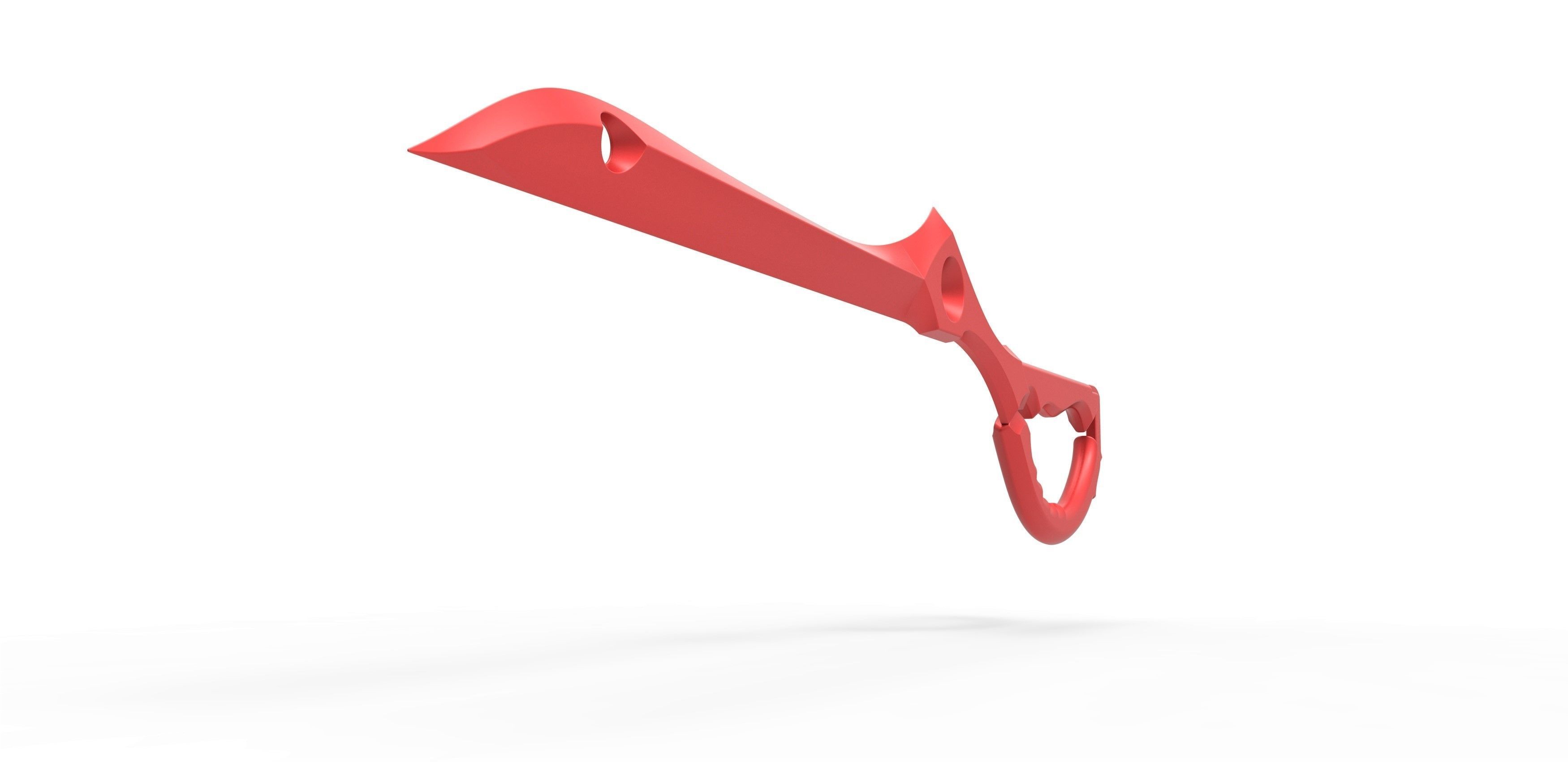 Scissor blade Sword of Ryuko Matoi from Kill La Kill 3D print model_3