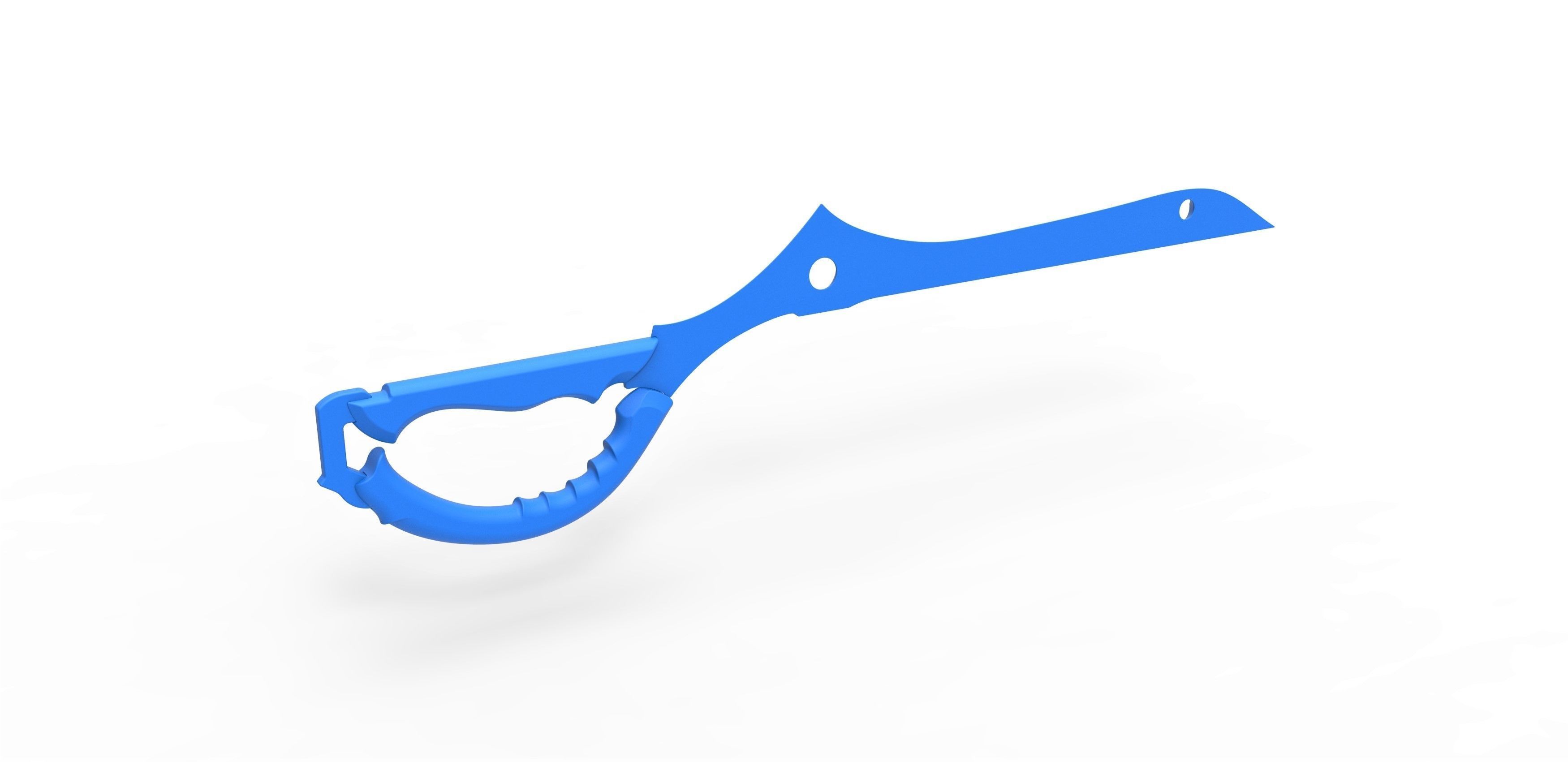 Scissor blade Sword of Ryuko Matoi from Kill La Kill 3D print model_25