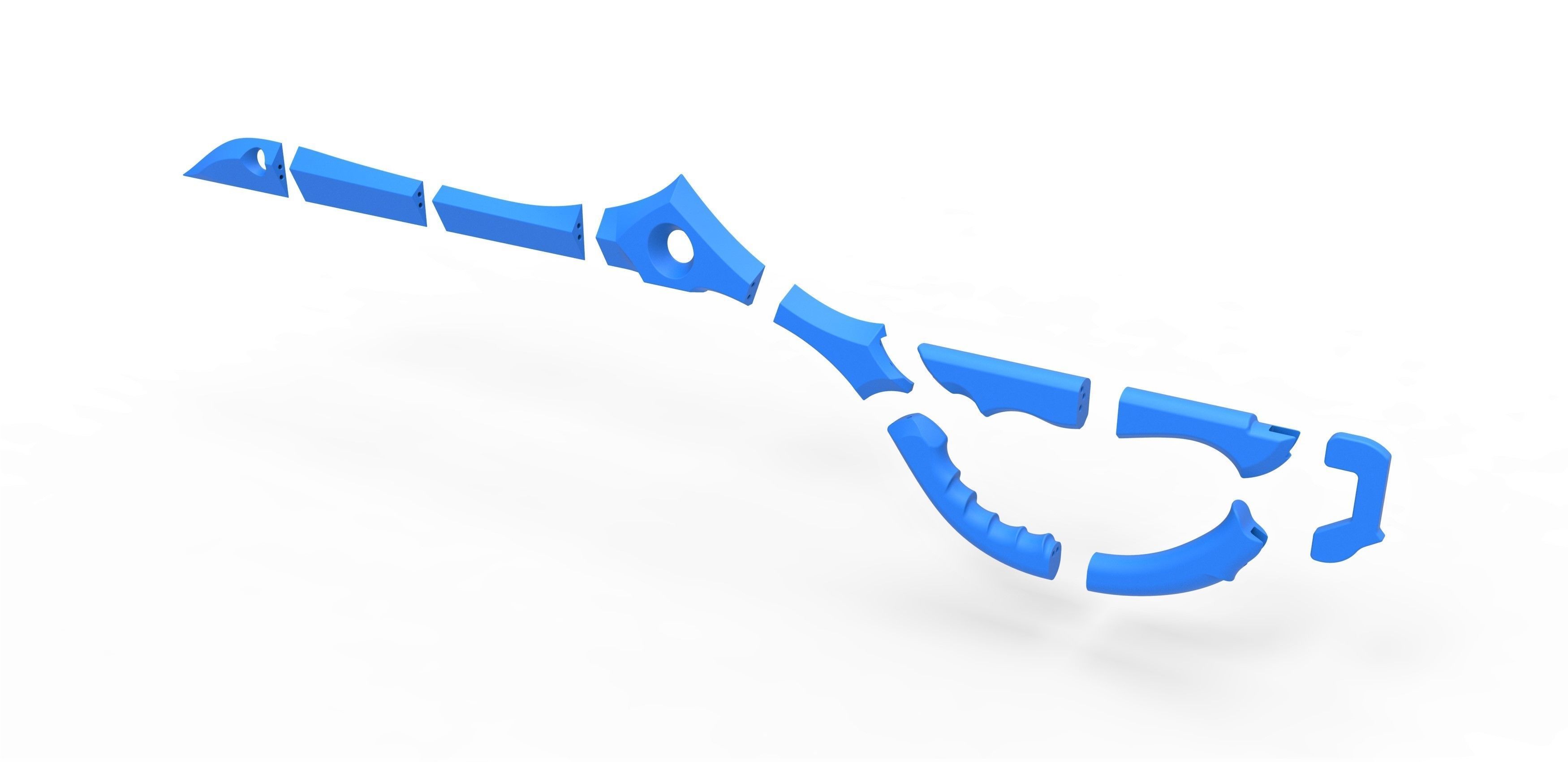 Scissor blade Sword of Ryuko Matoi from Kill La Kill 3D print model_32