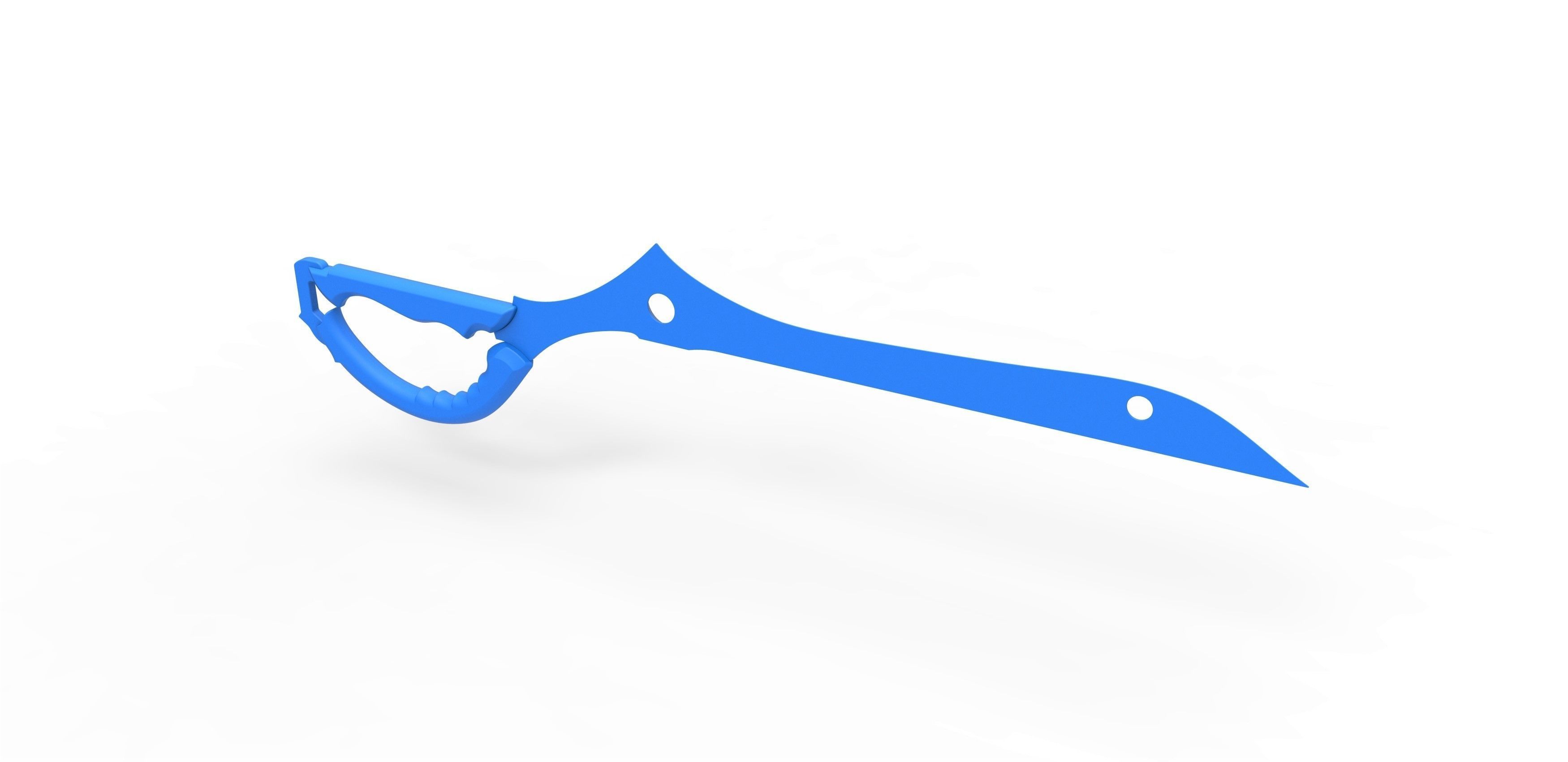 Scissor blade Sword of Ryuko Matoi from Kill La Kill 3D print model_27