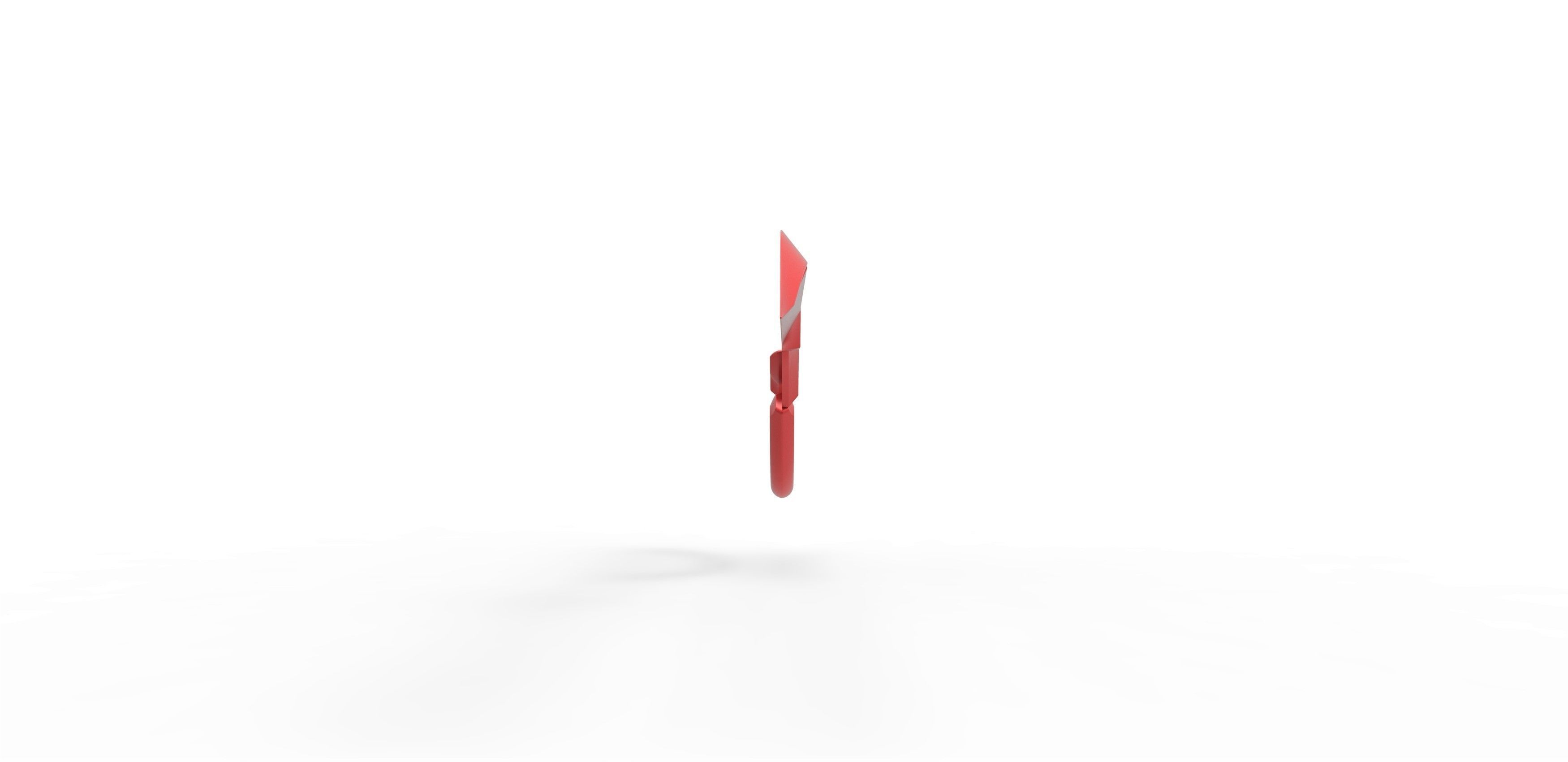 Scissor blade Sword of Ryuko Matoi from Kill La Kill 3D print model_4