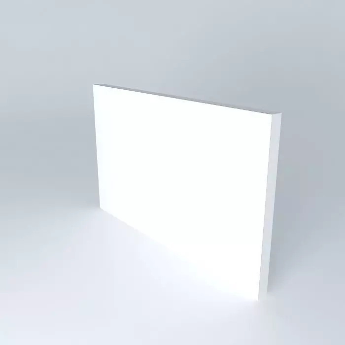 FURNITURE rectangle Free 3D model_0