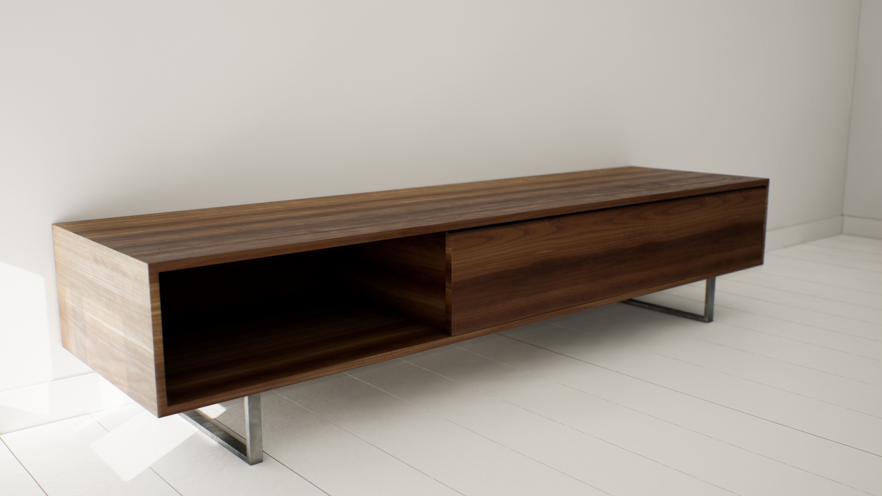 KODAN TV Stand 001 Low-poly 3D model_1