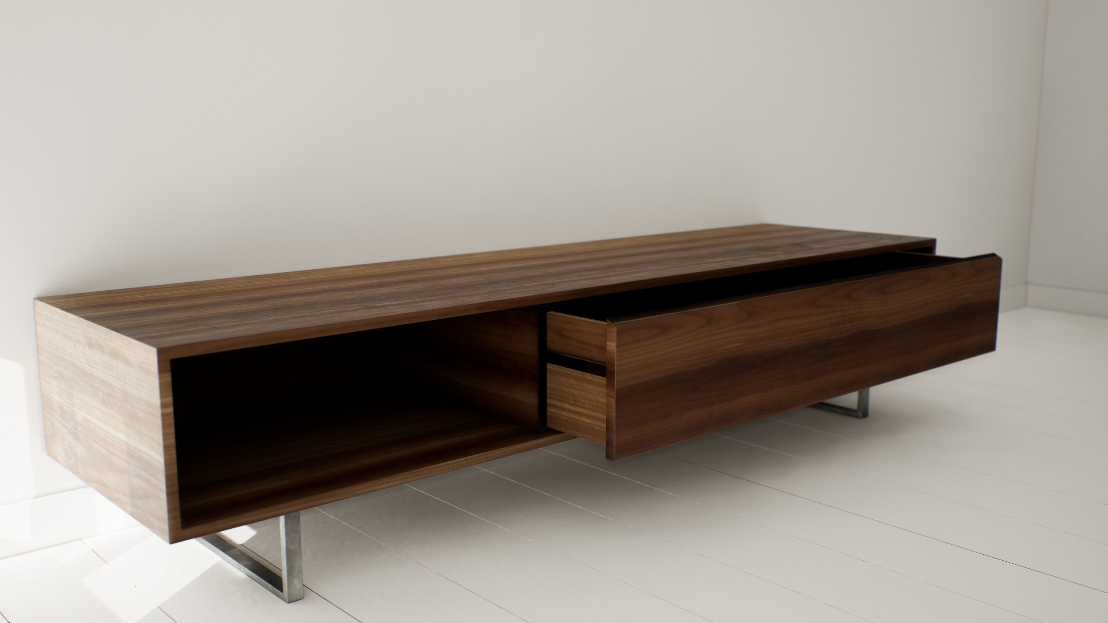 KODAN TV Stand 001 Low-poly 3D model_2