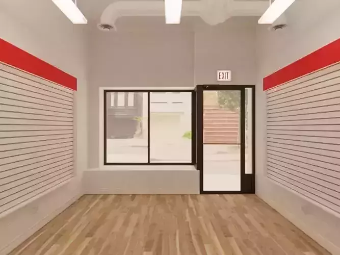 Small Retail Space 3D model