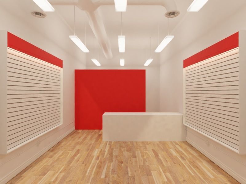 Small Retail Space 3D model_1