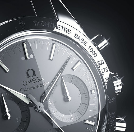Omega watch 3D model