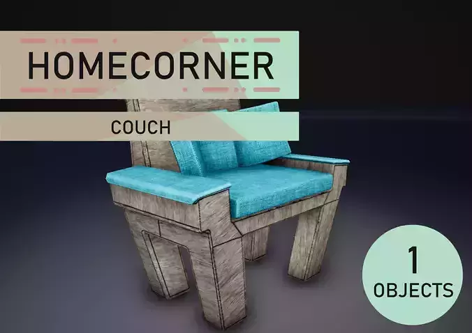 Wooden Couch