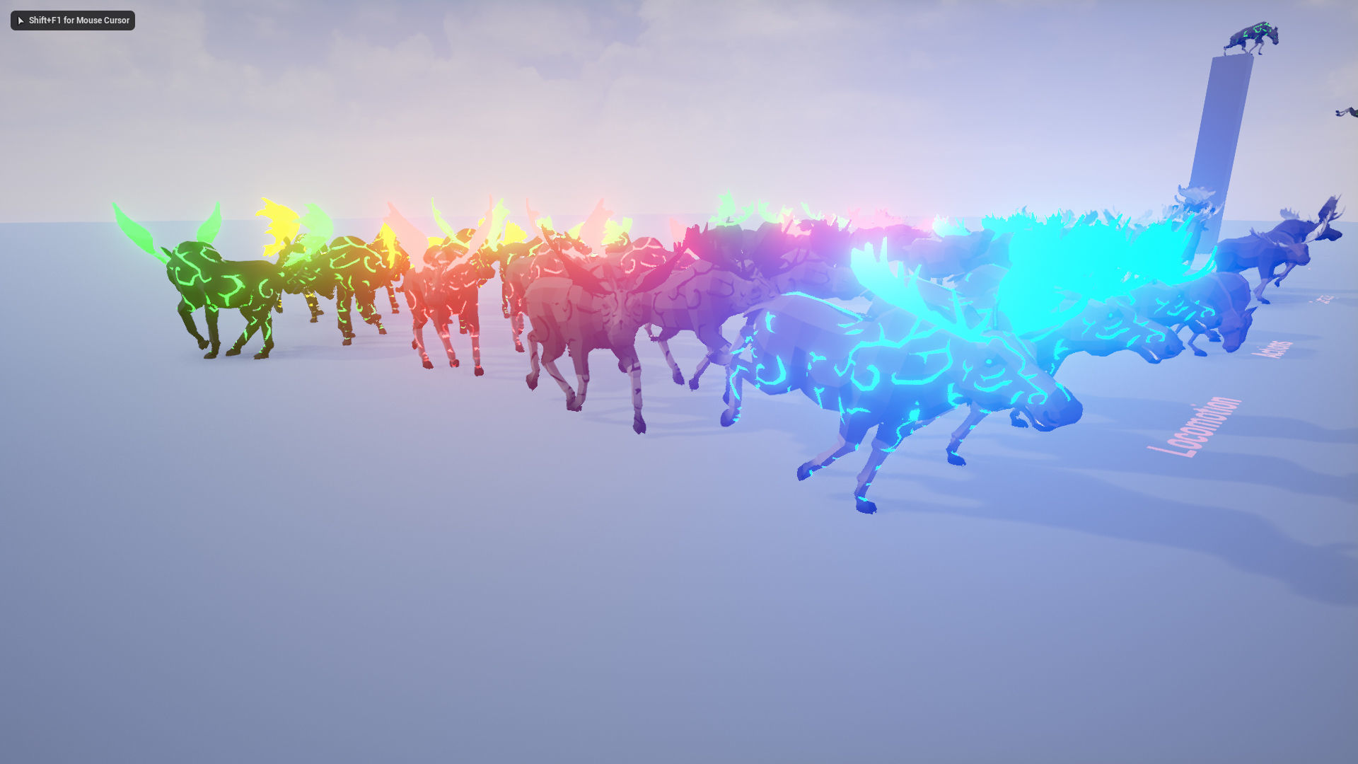 Poly Art Moose Low-poly 3D model_10