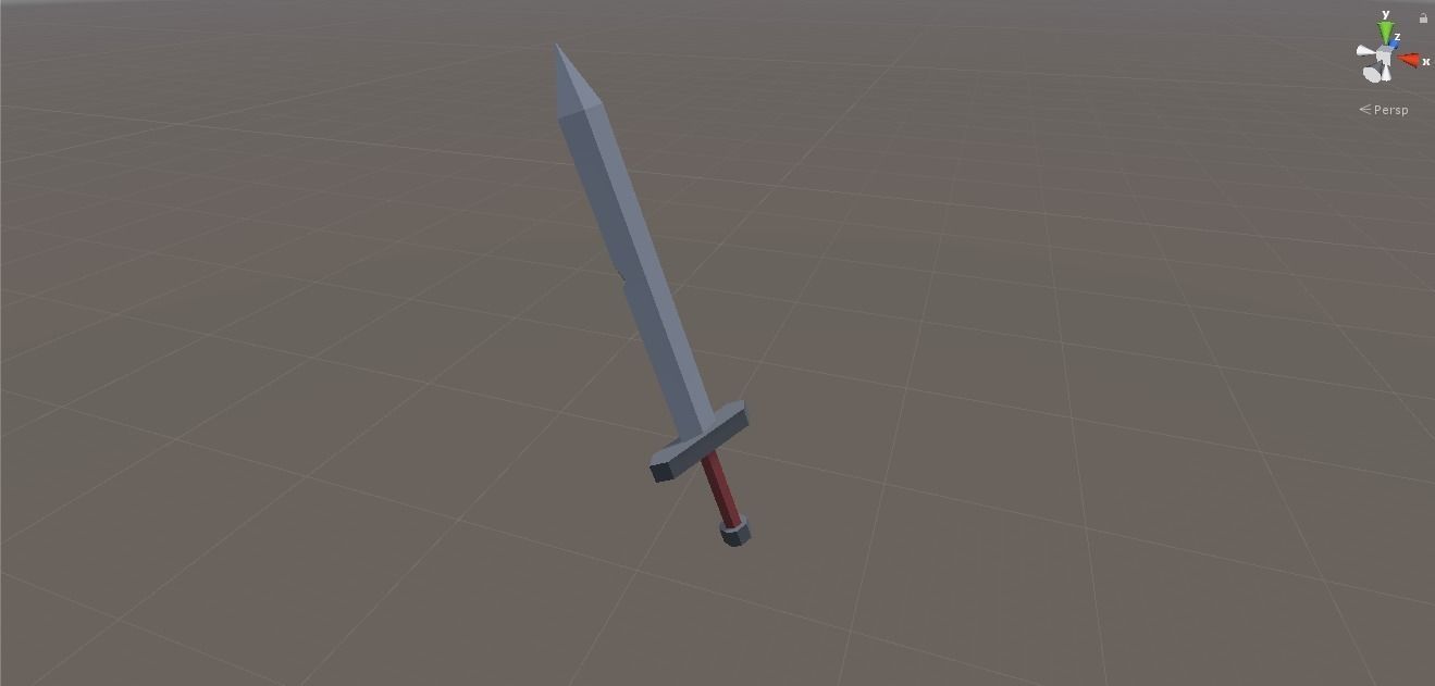 Swords - 3D Model Low-Poly sword Free low-poly 3D model_11