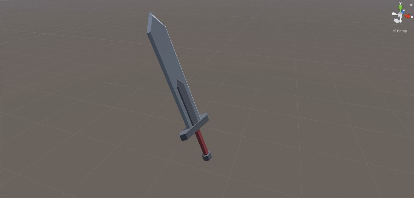 Swords - 3D Model Low-Poly sword Free low-poly 3D model_6