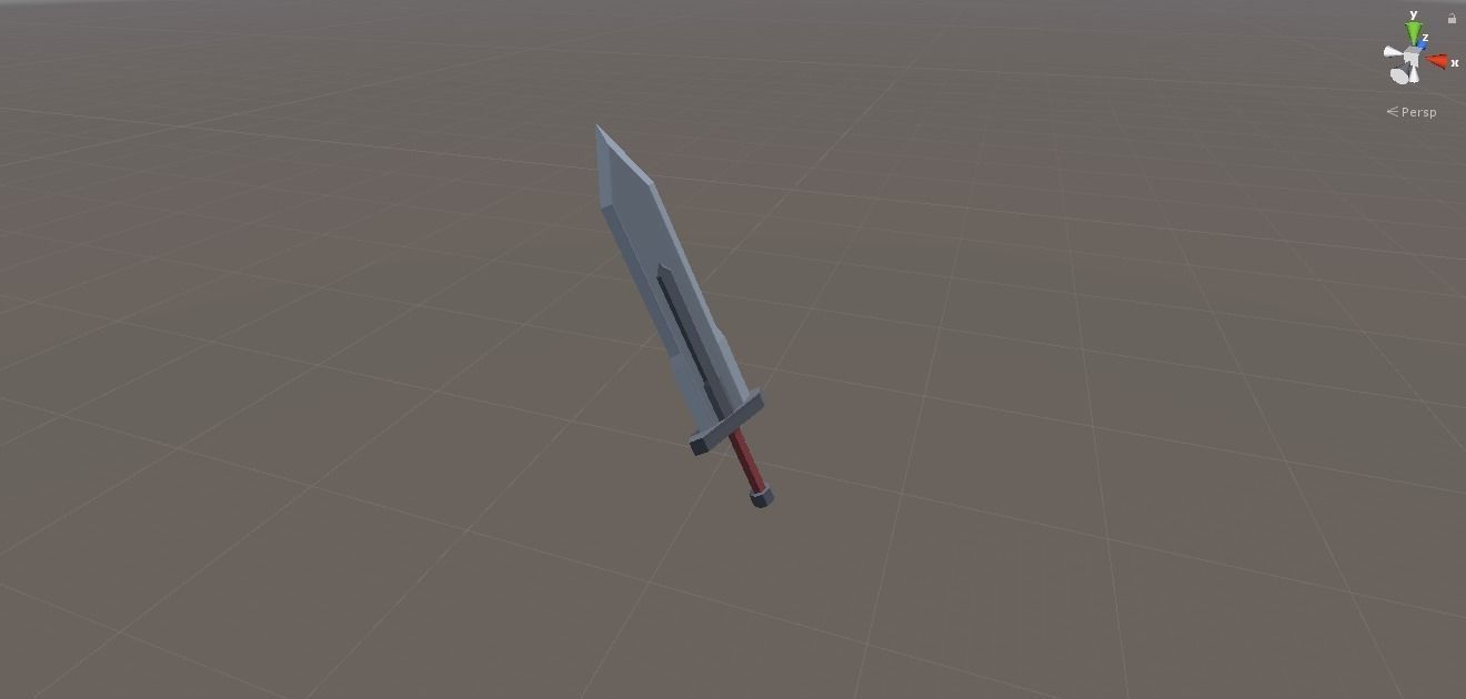 Swords - 3D Model Low-Poly sword Free low-poly 3D model_10