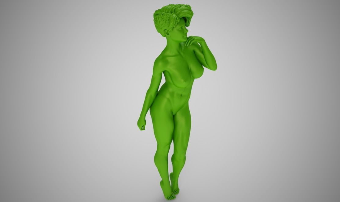 Glamor Woman 3D print model_5