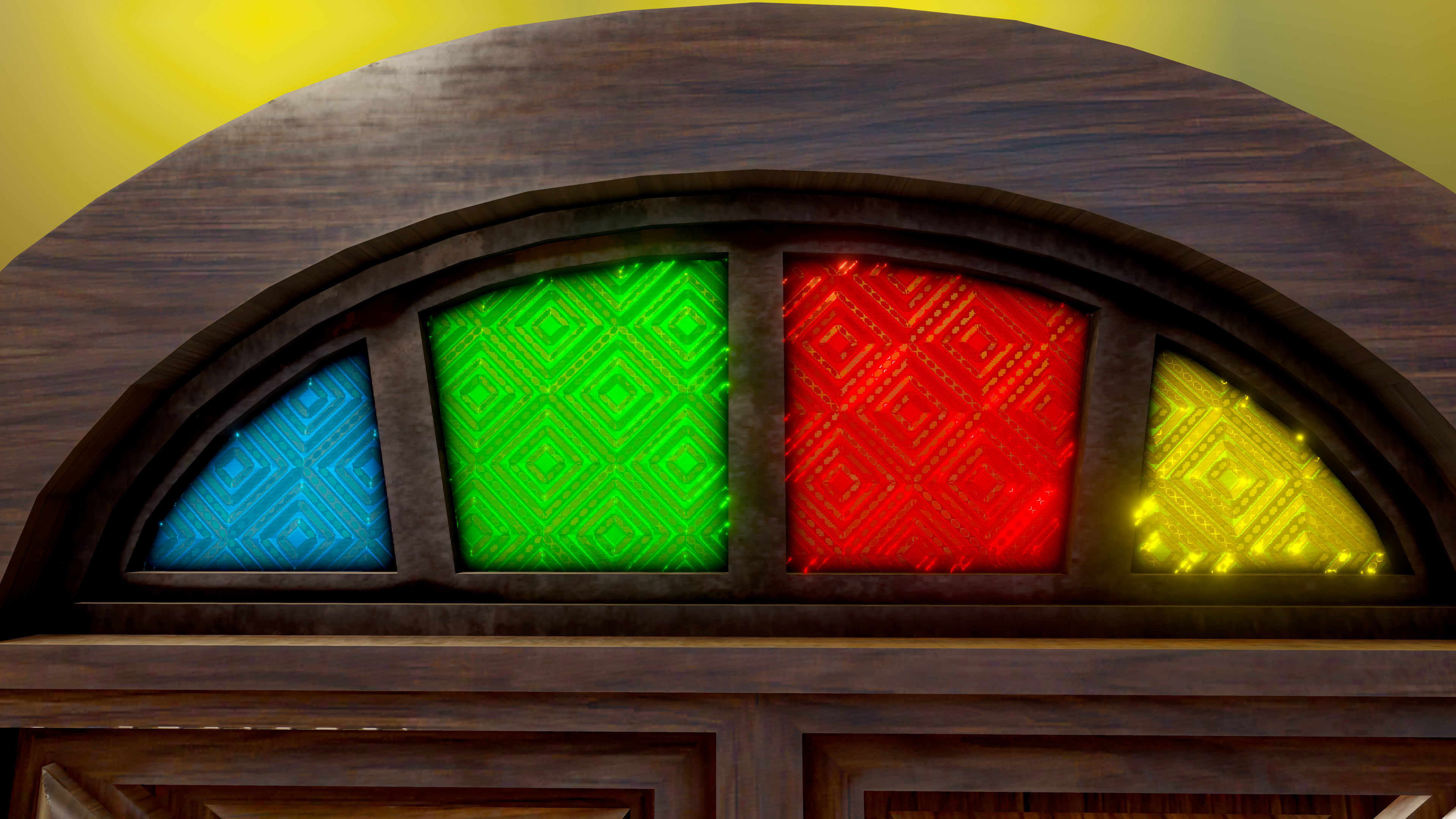 Door Pack - 4 Low-poly 3D model_7