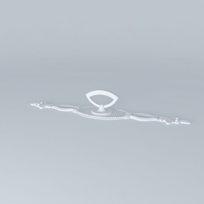 Furniture handle Free 3D model_1