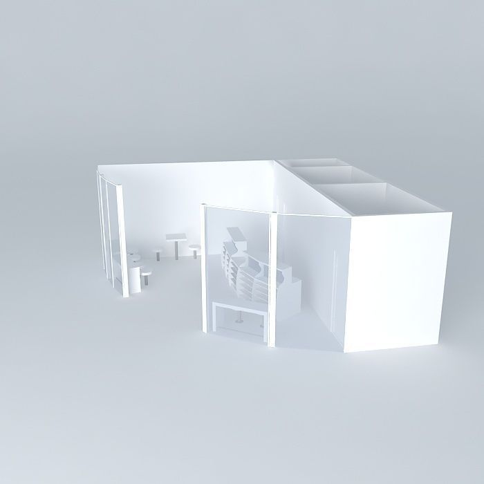 petrol cabinet Free 3D model_2