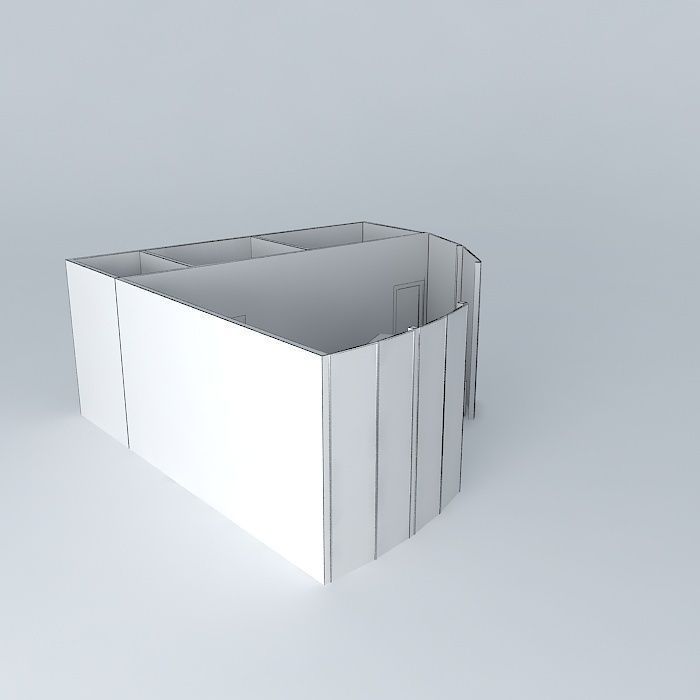 petrol cabinet Free 3D model_3