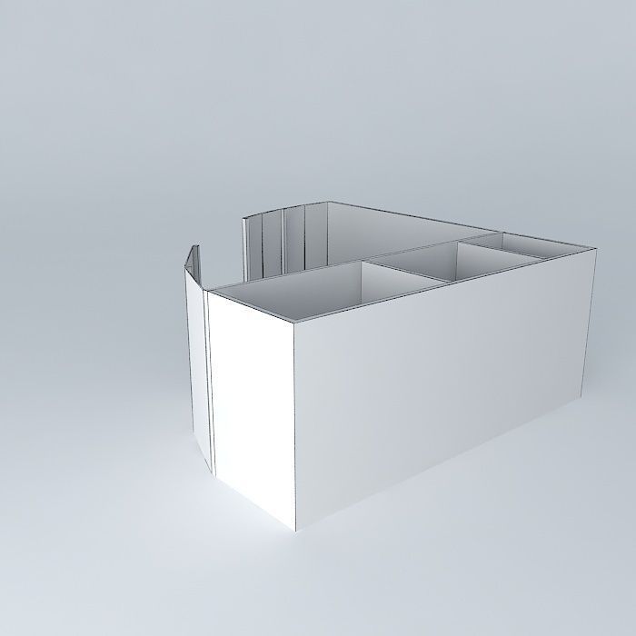 petrol cabinet Free 3D model_4