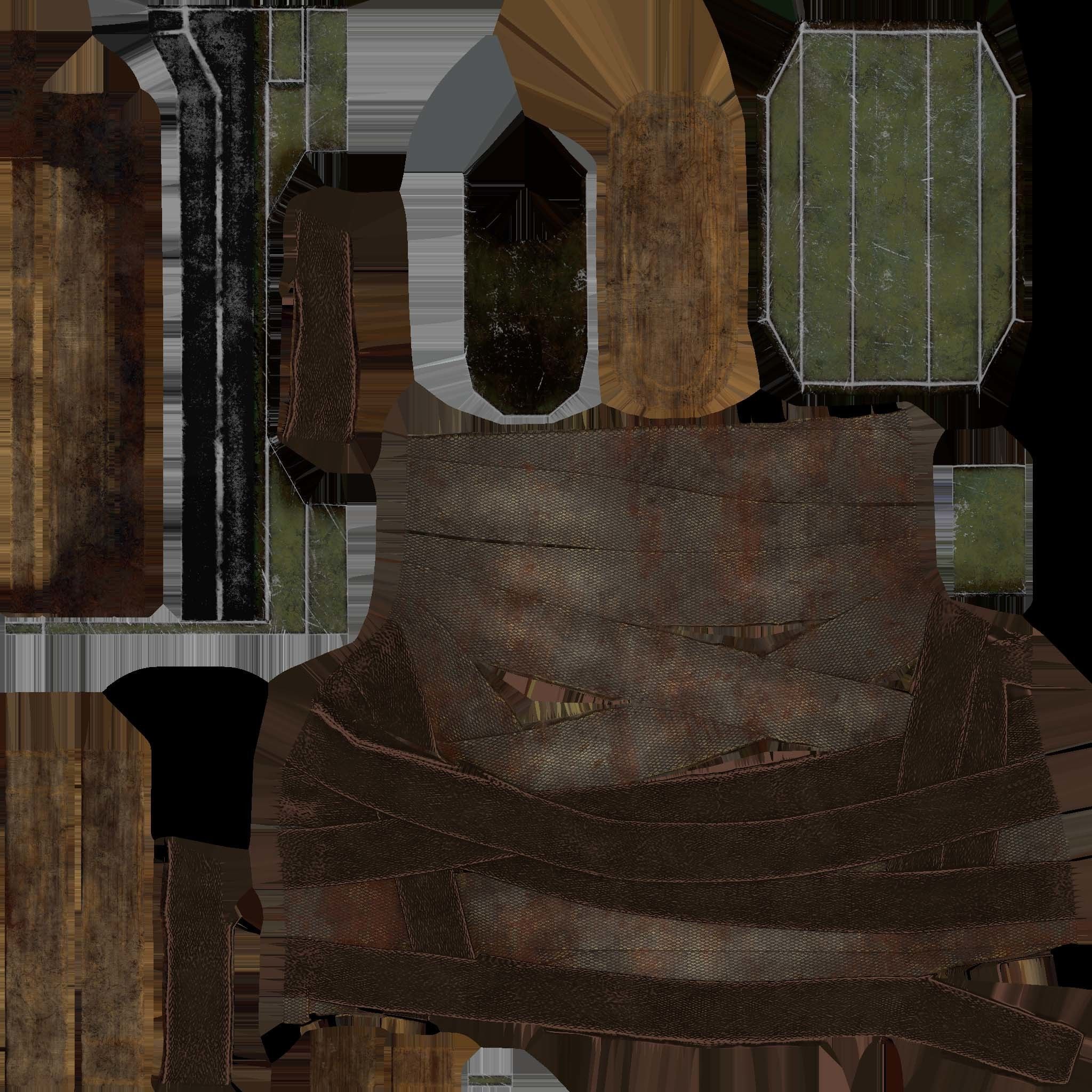 Whisp rifle Low-poly 3D model_11